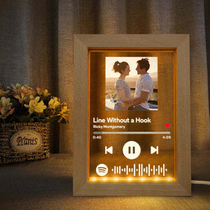 Custom Spotify Plaque Scannable Music Plaque-Personalized Spotify Gift-Best Gift For Her