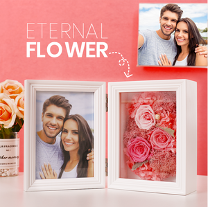 Personalised Flower Shadow Boxes With Your Photo