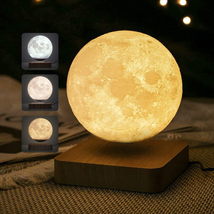 Floating Moon Lamp UK Flying Levitating Night Light Creative Gifts for Him Levitating Light Magnetic
