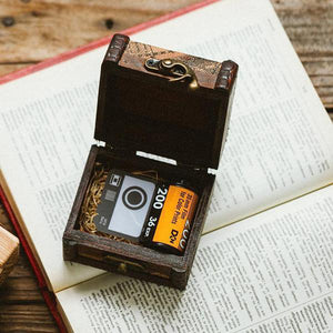 Ancient Box for Camera Roll Keychain