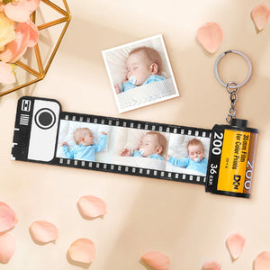 Custom Camera Roll Keychain Gifts For Baby
