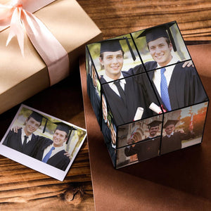 Custom Magic Folding Photo rubic's Cube | 2021 Graduation Gifts