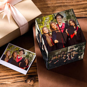 Custom Magic Folding Photo rubic's Cube | Graduation Gifts