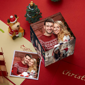 Custom Multi Photo Folding Magic rubic's Cube | Christmas Gifts