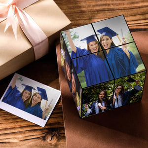 Custom Magic Folding Photo rubic's Cube | Gifts for Graduation