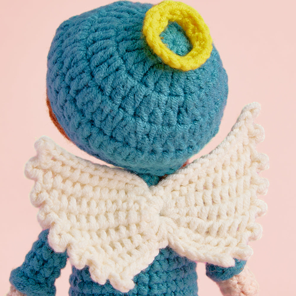 Crochet doll decoration