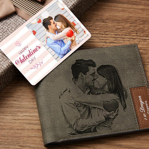 Custom Photo Wallet Insert Card  - Valentine's Day