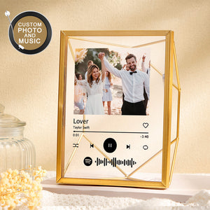Custom Photo Spotify Acrylic Photo Frame Personalized Picture Gift - CustomPhotoWallet