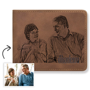Custom Men's Photo Wallet