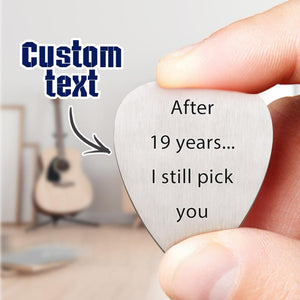 Custom Guitar Pick Personalized Engraved Guitar Pick-I Still Pick You