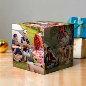 Custom Multi Photo Folding Magic rubic's Cube For Best Friends