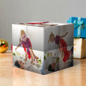 Mother's Day Gift - Custom Multi Photo Folding Magic rubic's Cube For Mom