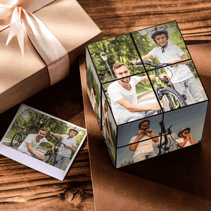 Personalized Folding Picture Cube | Father's Day Gifts