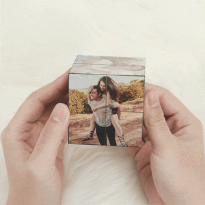 Custom Magic Folding Photo rubic's Cube Best Gift For Lover