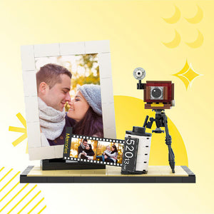 Customized Photo Building Brick Photo Frame Film Puzzle Toy Couple Gift Decoration Home