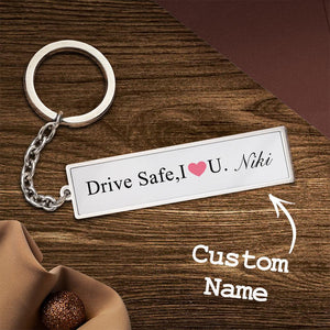 Custom Engraved Keychain Drive Safe Creative Gifts - Myphotowallet