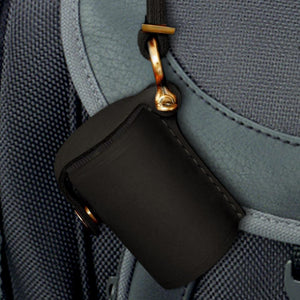 Digital Camera Accessories Camera Leather Film Bottle Case Black