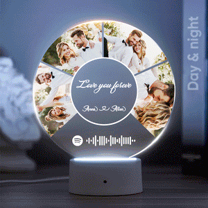 Custom Spotify Lamp Personalized Night Light Romantic Photo Light Gifts for Lover