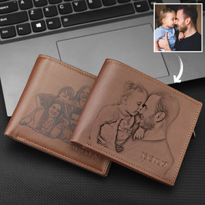 Gifts For Men Custom Photo Wallet Personalised Wallets For Him